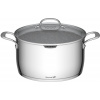 Hrniec G21 Gourmet Miracle s výlevkou28 cm s pokrievkou výparníkom / cedidlom, nerez / greblon (G21-005NG)