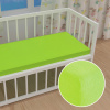 Detské froté napínacie prestieradlo do postieľky FR-019 Žiarivo zelené 80 x 140 x 10 cm - do postieľky