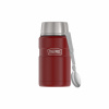 Termoska na jedlo s lyžicou Thermos Style 710 ml - tmavo červená