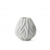 Porcelánová váza Flame 19 cm White - MORSØ (Porcelánová váza Morso Flame White, 19 cm, bílá - MORSØ)