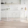 Zábrana ku krbu, na schody VidaXL, rozšírenia, biela