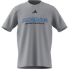 adidas Graphic Logo pánske tričko Med Grey SPW 3XL