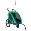 Acra Bellelli - Trailblazer kombinovaný kočík pre 2 deti zelený