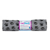 Vetbed protišmyk / Drybed sivý packy 75 x 50 cm DELUXE, vlas 30 mm