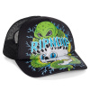 Kšiltovka Rip N Dip - Skull And Bones Trucker Hat Black