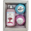 Bohemia Gifts Boho sprchový gel 250 ml + šumivá guľa do koupele 2 x 100 g darčeková sada