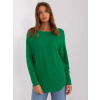 Pulóver netopier - zelená (Dámsky pulóver )