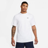 Nike Dri-FIT UV Hyverse Men's Short-Sleeve Fitness Top White S