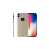 Apple Puzdro iPhone X plastové Mofi zlaté