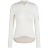 Dámsky cyklistický dres Rapha Women's Pro Team Long Sleeve Lightweight Jersey - White Alyssum/Silver Gray S