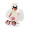 NICI plyšová biela labuť Love 25cm, ZELENÁ