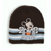 Chlapčenská pletená čiapka DISNEY MICKEY MOUSE BABY hnedá Veľkosť: 50 cm