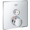 Grohe Grohtherm SmartControl sprchová batéria podomietková s termostatom StarLight Chrome 29123000