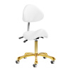 Kozmetická stolička Giovanni 1004 gold white