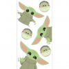 Disney Jerry Fabrics Detská plážová osuška Star wars mandalorian baby yoda Bavlna 70x140 cm