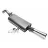 TATechnix športový tlmič výfuku 1x60mm VW Golf 2 (19E) - 1.1/1.3/1.6/1.6D/1.8
