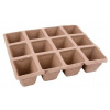 Slovakia Trend Sadbovac Herrison P1002 papierový 12 priesad 21x17x4,5 cm 1bal. 2 ks