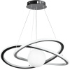 Interlook RLT-50CM-60W-B | LED závesné svietidlo 60W | Štýlová 3D mesačná lampa