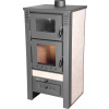 Kachle Pro TAURUS Ceramic, béžové, 12 kW, 120 mm, s rúrou na pečenie