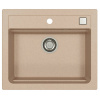 Alveus Granitový drez Atrox 30, piesková, 59 x 50 cm