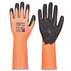 PORTWEST Rukavice Vis-Tex Cut A631, s dlouhou manžetou, proti pořezu POR-A631O8RXXL 2XL Oranžová/černá