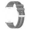 eses Silikónový remienok pre Xiaomi Watch 4 a 5, Smart Band 8 Pro a 9 Pro - Sivý