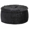 vidaXL Okrúhla taburetka antracitová 40x20 cm zamatová - Antracitová - 69957-24750