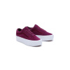 VANS topánky - Old Skool Stackform Mono Embroidery Dark Purple (DRV) veľkosť: 36.5