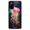 Lesklé pouzdro iSaprio pro Realme C67 - Abstract Jellyfish (Lesklé pouzdro, kryt, obal iSaprio Exclusive na mobil Realme C67 s motivem Abstract Jellyfish - elegantní skleněný vzhled, skvělá ochrana mo