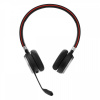 Jabra Evolve 65 Slúchadlá s mikrofónom Káblový a bezdrôtový Pres hlavu Hovor / hudba Micro-USB Bluetooth Nabíjací podstavec Čierna (6599-833-399)
