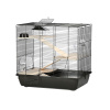 Klietka pre škrečka a iné hlodavce REX 3 ČIERNA