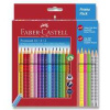 Pastelky Faber-Castell 201540 Grip 2001 22 farieb + 2 grafitové ceruzky