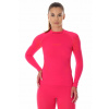 Dámske termo tričko Brubeck LS13100 raspberry - XS