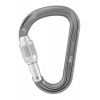 HMS karabína Petzl Attache šedá screw lock