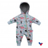 Softshellový dojčenský overal New Baby Tukan