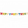 Gírlanda HAPPY BIRTHDAY 1,5 m 11 cm