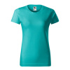 MALFINI Tričko Basic 134, krátký rukáv, dámské MAL-1341914 M Zelená emerald