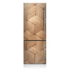 Dekoratívne magnety na chladničku Prútený kôš 60x180 cm
