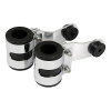 Bike It Chrome Deluxe svetlometov konzoly s 31mm Gumy HLBDCH