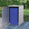vidaXL Prístrešok na odpadkový kôš nehrdzavejúca oceľ 240 l
