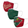 Minnesota Wild - Sport Team 3-pack NHL rúško Dospelá