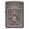 Zippo Black Ice Design 25640 + možnost gravírování