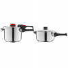 Tlakový hrniec - 94554 Súprava Quick-sušička 2ks Indukčné 4L 6L (Tlakový hrniec - 94554 Súprava Quick-sušička 2ks Indukčné 4L 6L)