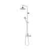 Sprchový systém s pákovou batériou Schulte Modern DuschMaster Rain III D969261 02 chróm