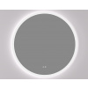 CERANO - Kúpeľňové LED zrkadlo Aureo - Ø 80 cm