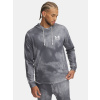 Pánska mikina Under Armour UA Rival Terry AOP Hood Q1 Šedá LG