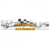 Výfuk Opel Astra G - stredný diel - 90531256