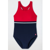 Detské plavky - Schiesser One -kus outfit 164 Multi -Colored (X8F309 Schiesser Swimsuit Girls 164)