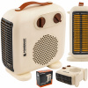 ELEKTRICKÝ OHRIEVAČ VENTILÁTOR FARELKA VERTIKÁLNY HORIZONTÁLNY TERMOSTAT 2 kW