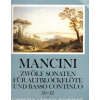 12 sonaten (10-12) - MANCINI FRANCESCO